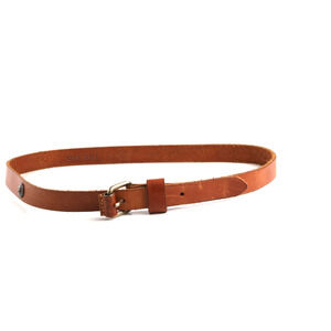 DIESEL Skinny Belt Brown Leather Classic Size 05 / 38